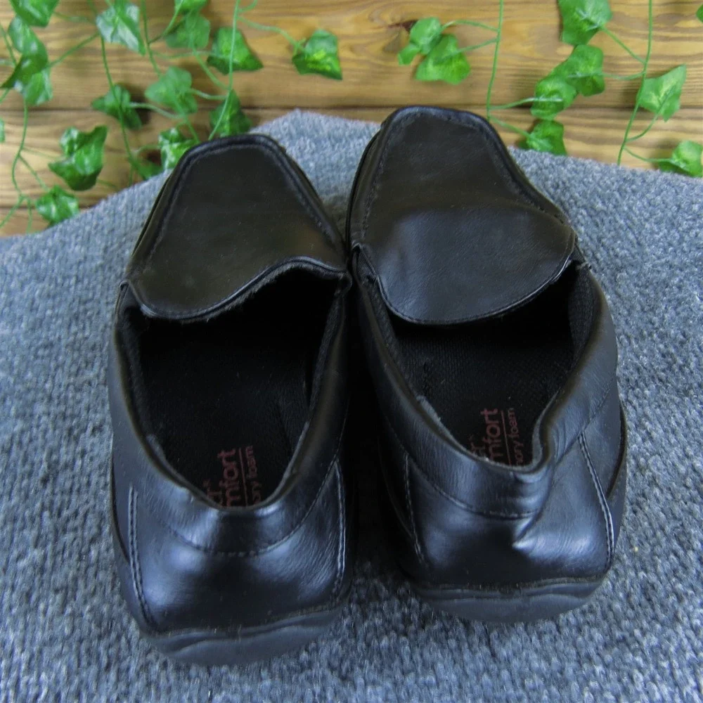 Dexter Men Comfort Driving Moccasin Black Synthetic Sz 7 Medium Gently Used 2025
